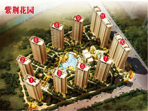 三房朝南，可观海、看湖、望山，交通便捷， 东禾紫荆花园